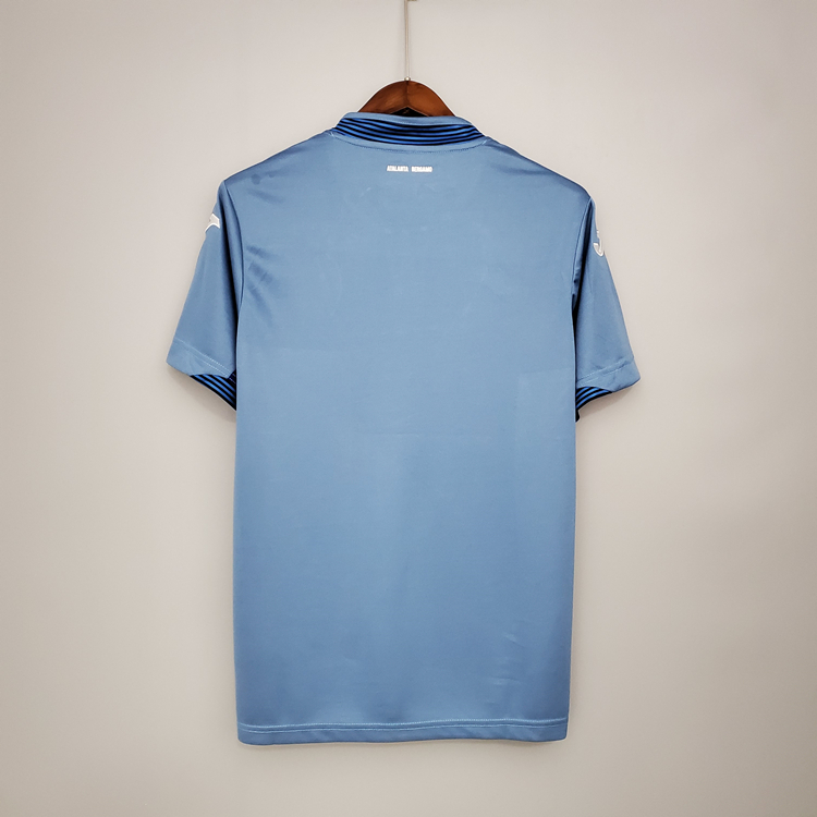 20-21 Atalanta-B.C. Third Light Blue Soccer Shirt Jersey - Click Image to Close
